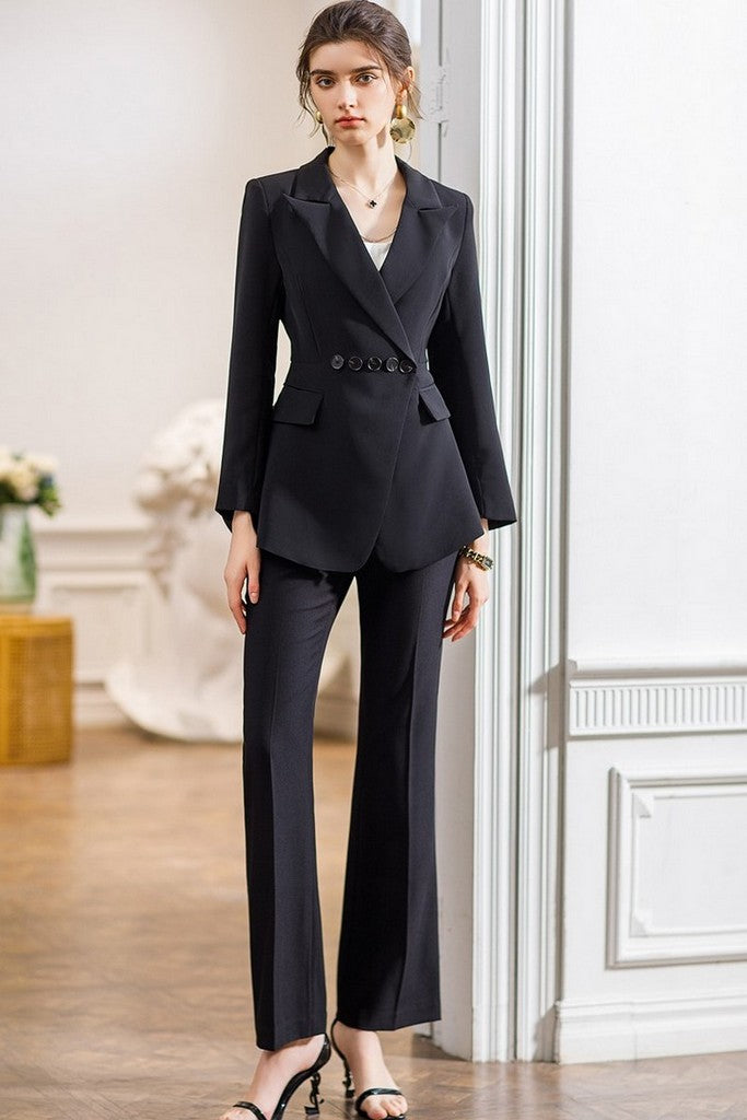 Office Set (Blazer & Pants) Black set - Suits