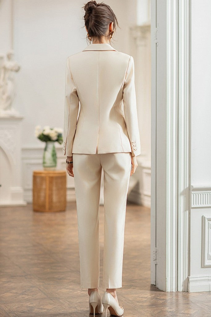 Office Set (Blazer & Skirt) White set - Suits