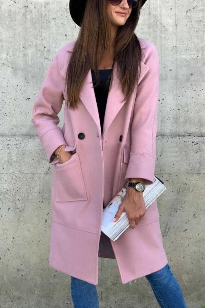 Pink Coat - Coats