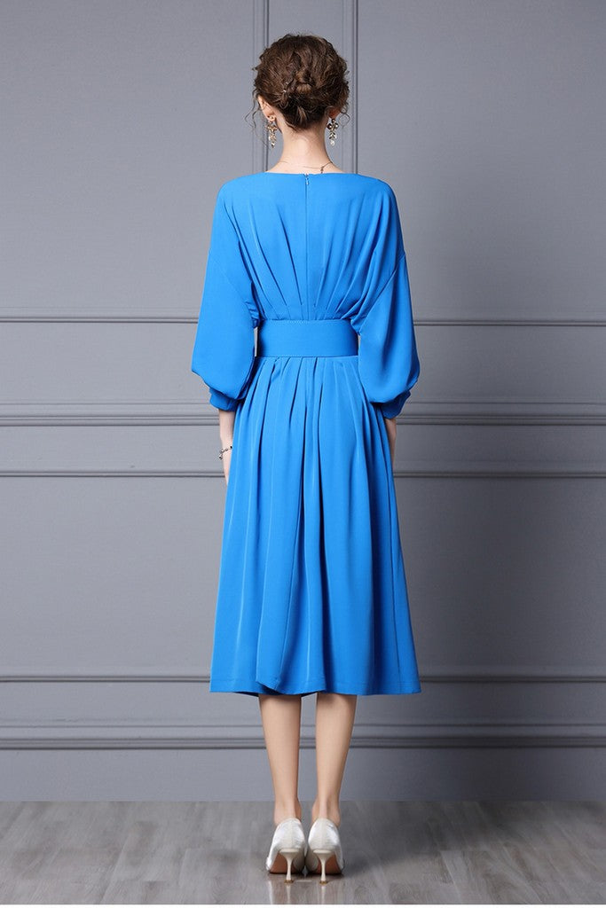 Blue Day Dress - Dresses