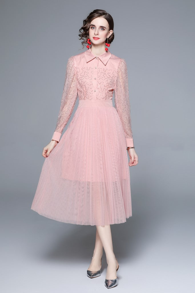 Pink Dress - Dresses