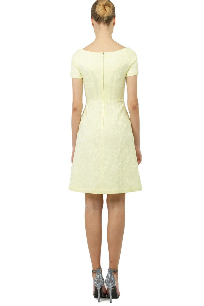 Day Cotton Summer Yellow Dress - Dresses